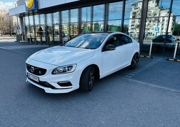 Volvo S60 cena 82790 przebieg: 88000, rok produkcji 2017 z Warszawa małe 301